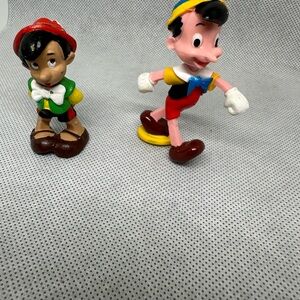 Vintage pinocio Disney Action Figures Playset